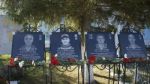 Открытие мемориальных досок в память о четырёх защитниках Отечества